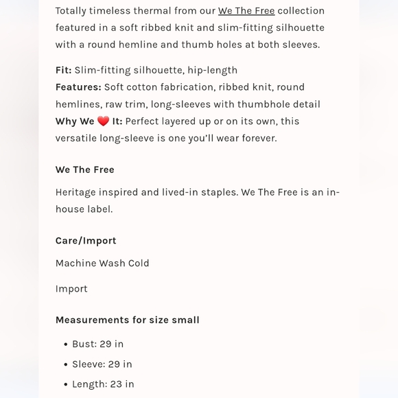 We The Free Roll With it Thermal - cashmere - Picture 5 of 10